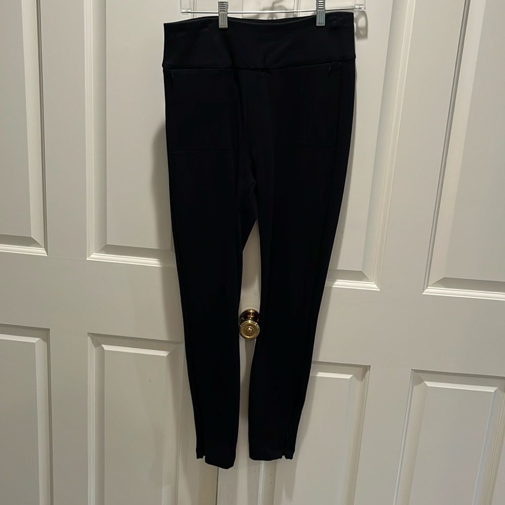 Cabi, black, size small, black skinny knit pants.